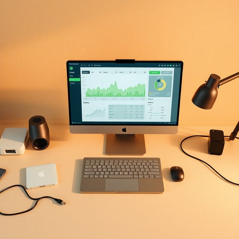 Pracovní stůl s vývojářským dashboardem